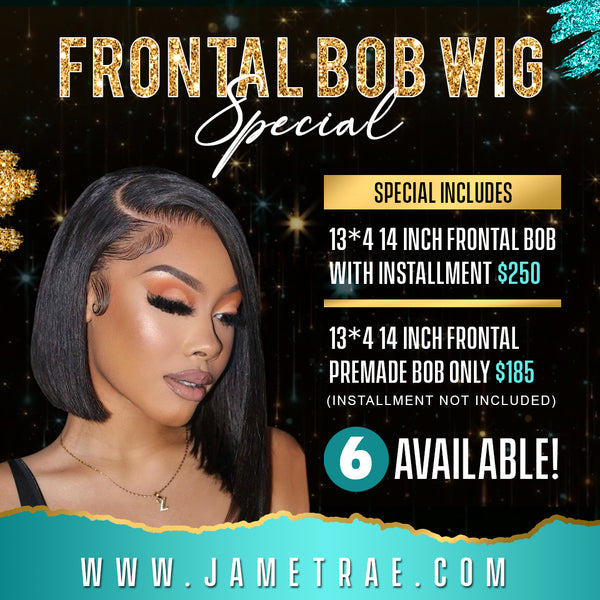 Frontal Bob Unit Special w/Installment